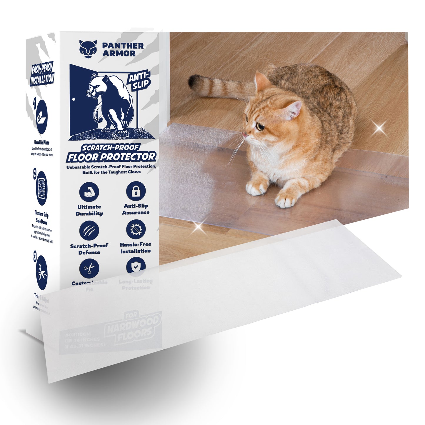 Scratch-Proof Carpet Protector for Doorways