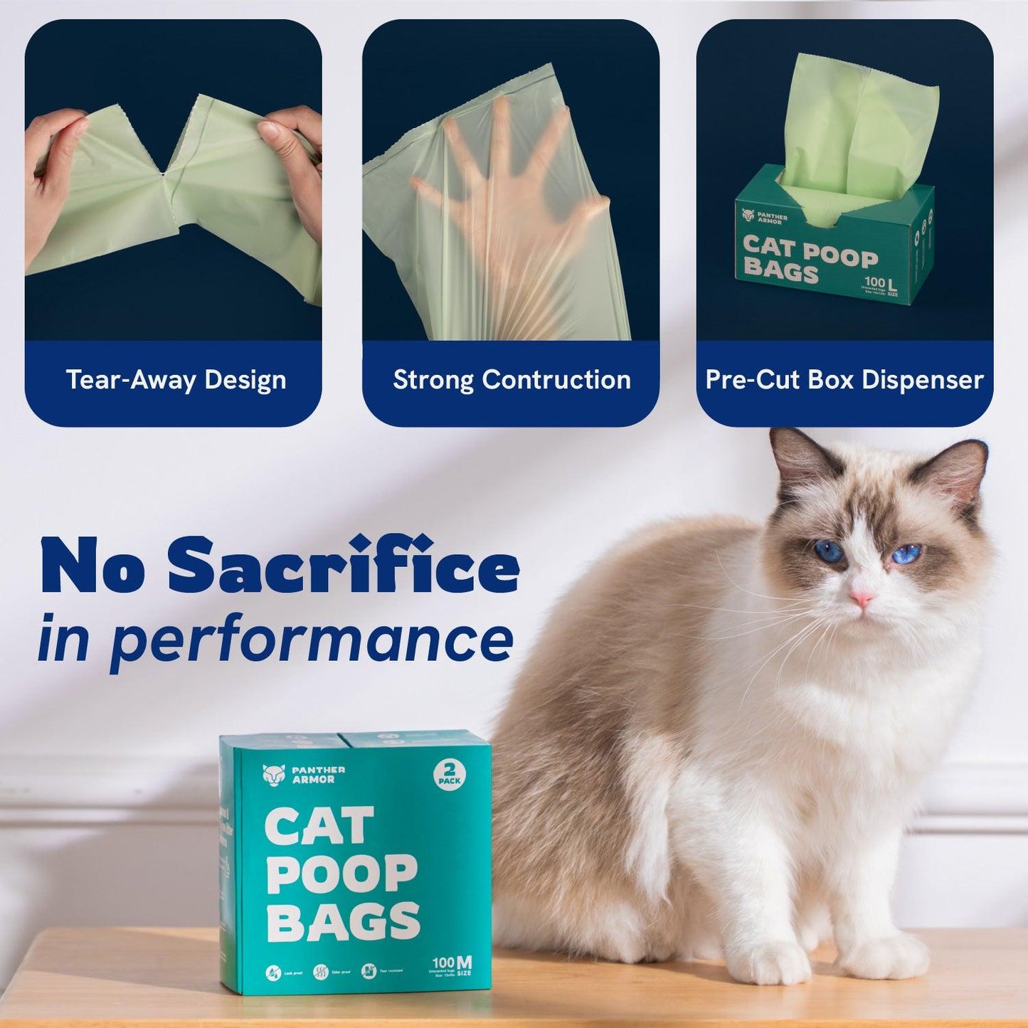 Cat Poop Bags - Panther Armor