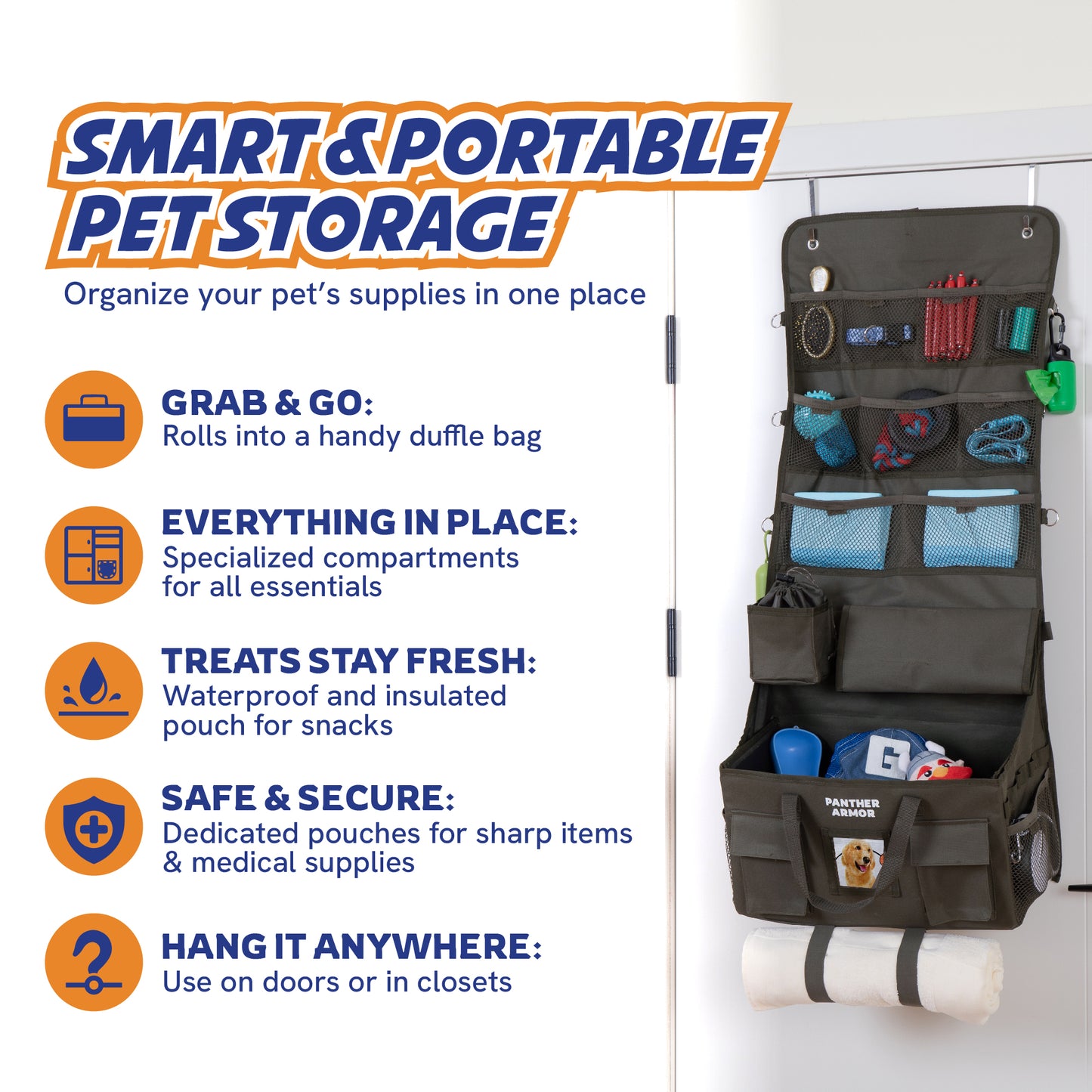 Pet Storage Bag & Organizer